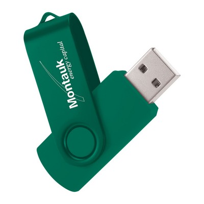1GB Rotating 2Tone Flash Drive