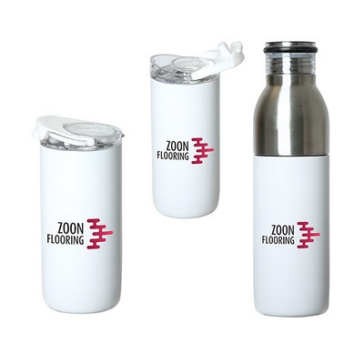 Metamorph 2-In-1 Stainless Steel Travel Tumbler Bottle